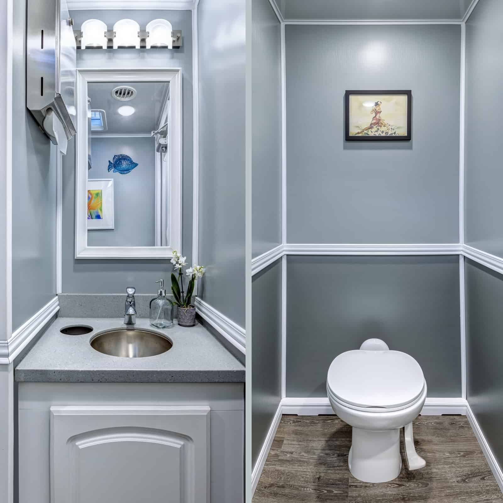 Embark on a posh journey with the premium restroom experience offered by Posh Privy