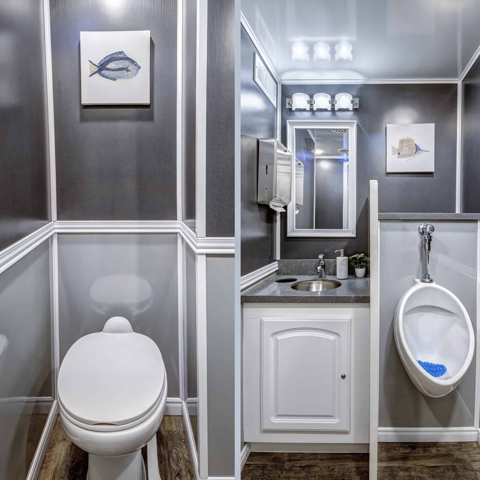 Embark on a posh journey with the premium restroom experience offered by Posh Privy